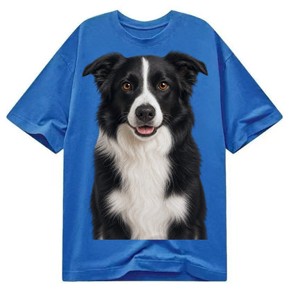 Border Collie Intelligent Companion Classic T-shirt – Blue