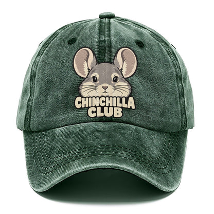 Chinchilla Club Small Pet Logos Classic Cap – Forest Mist