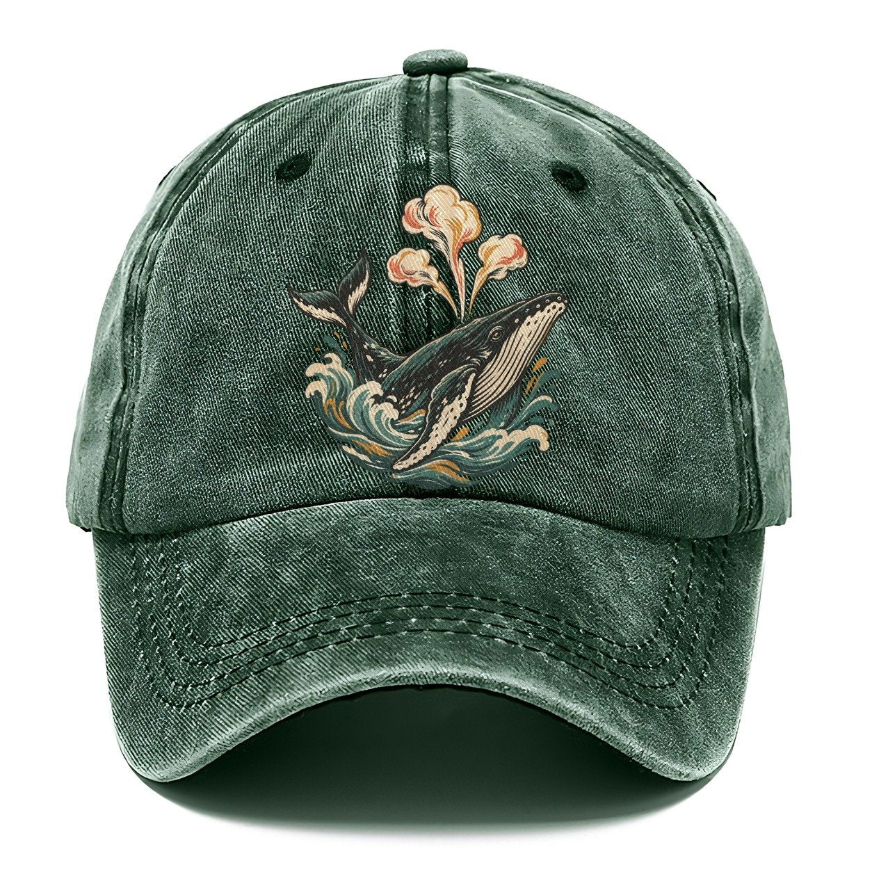 Whale Breath Cloud Gentle Wild Classic Cap – Forest Mist