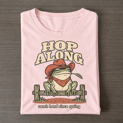 Hop Along Cowboy Critters Classic T-shirt – Pink