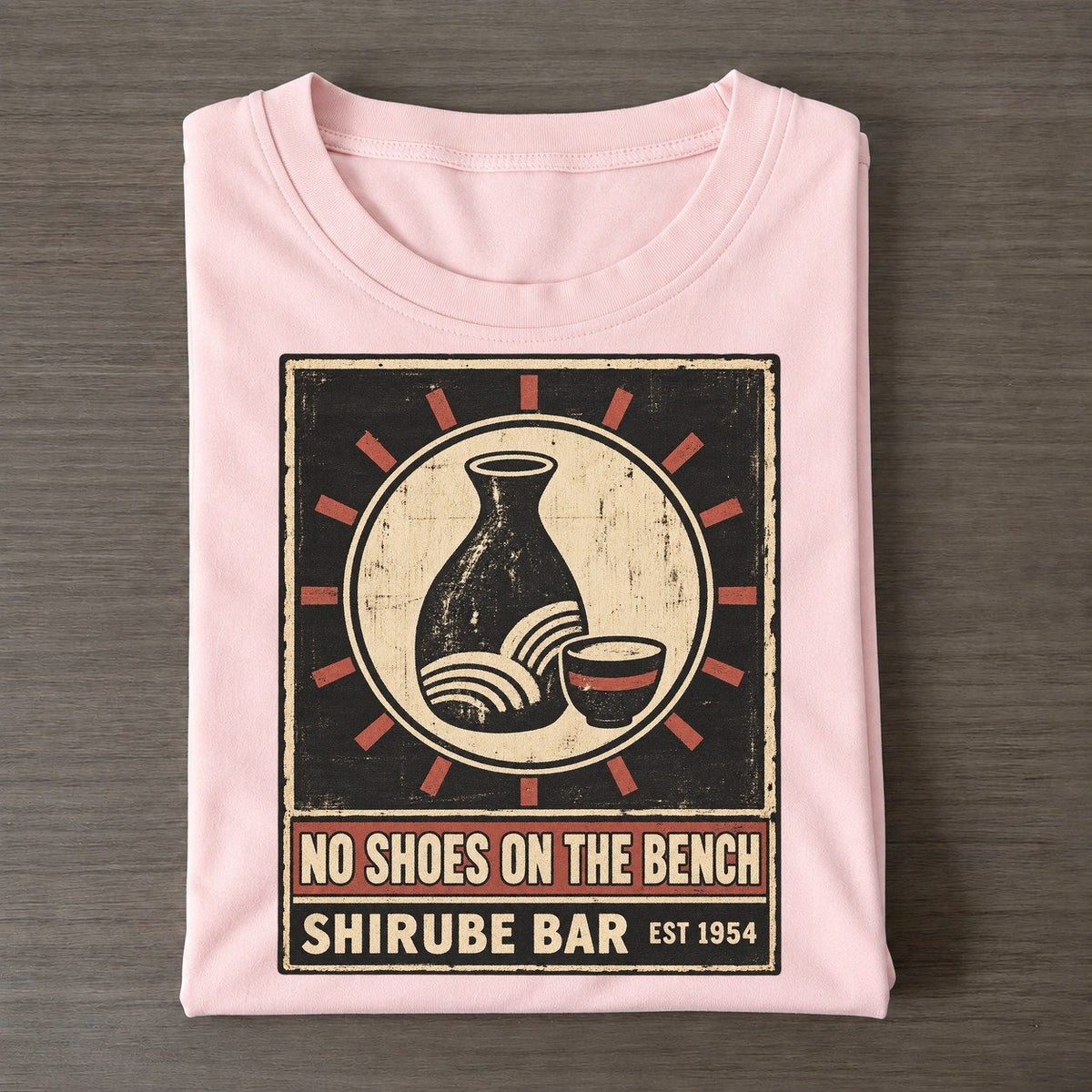 Shirube Lantern Izakaya Rules Classic T-shirt – Pink