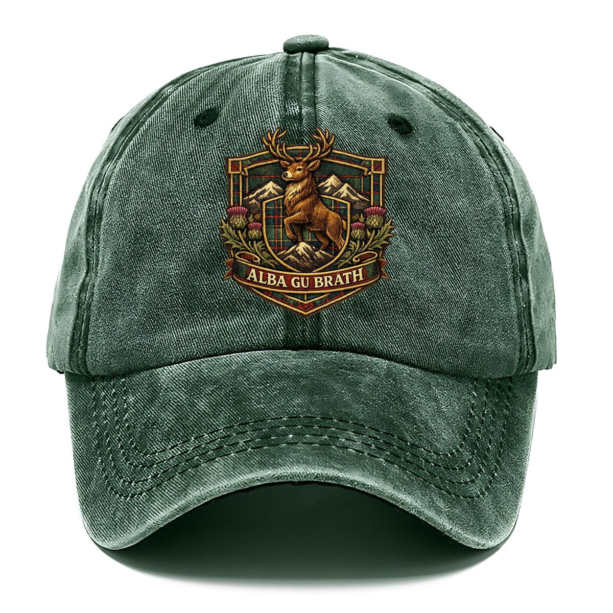 Scottish Highlands Classic Cap – Forest Mist