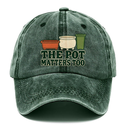 The Pot Matters Too Bonsai Classic Cap – Forest Mist