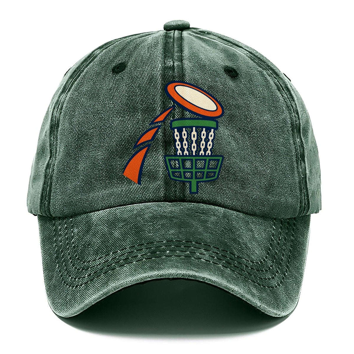 Disc Landing Arc Disc Golf Classic Cap – Forest Mist