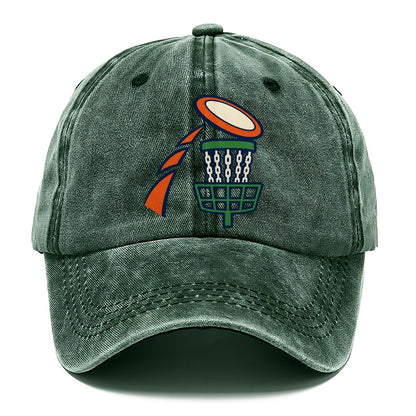 Disc Landing Arc Disc Golf Classic Cap – Forest Mist