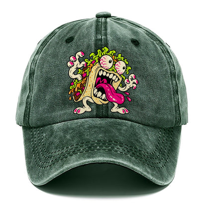 Screaming Taco Crazy Styles Classic Cap – Forest Mist