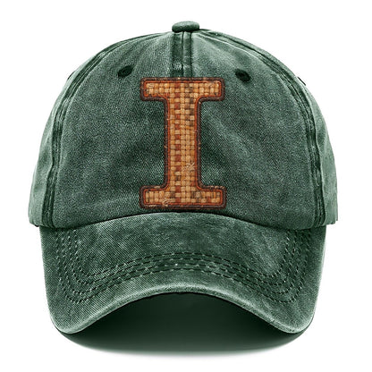 Woven Tweed I Monogram Classic Cap – Forest Mist