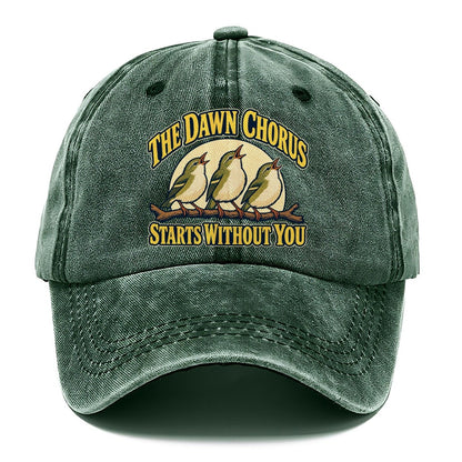 The Dawn Chorus Birdwatching Classic Cap – Forest Mist