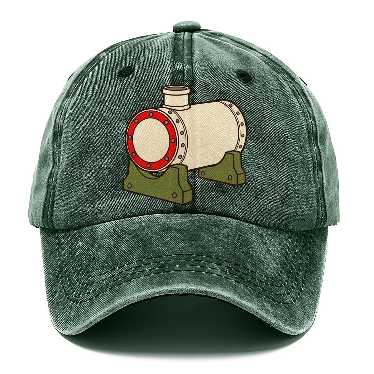 Bare Boiler Barrel Model Railways Classic Cap – Forest Mist