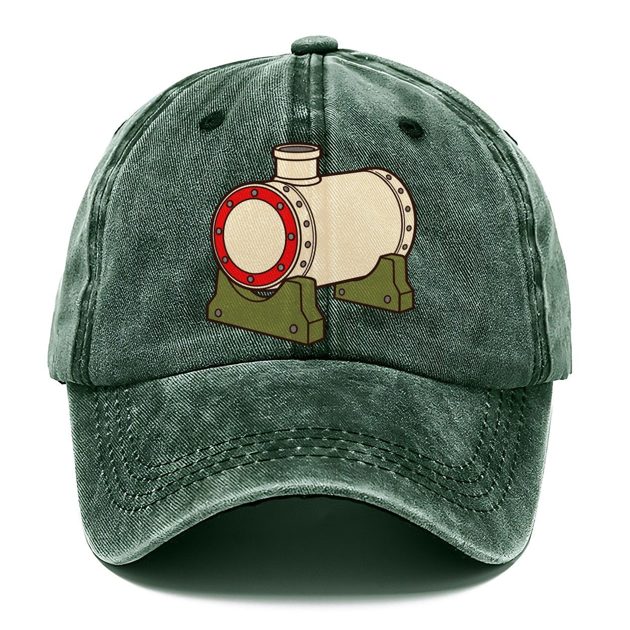 Bare Boiler Barrel Model Railways Classic Cap – Forest Mist