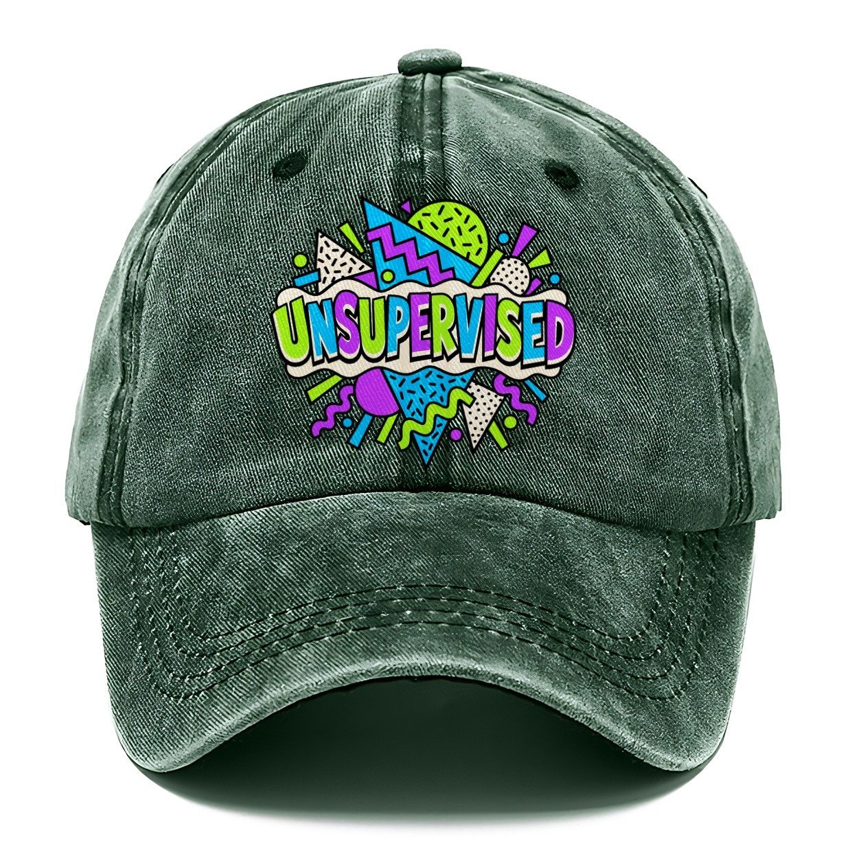 Unsupervised Crazy Styles Classic Cap – Forest Mist