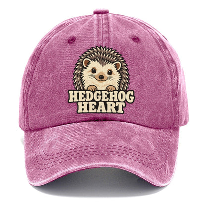 Hedgehog Heart Small Pet Logos Classic Cap – Dusty Rose