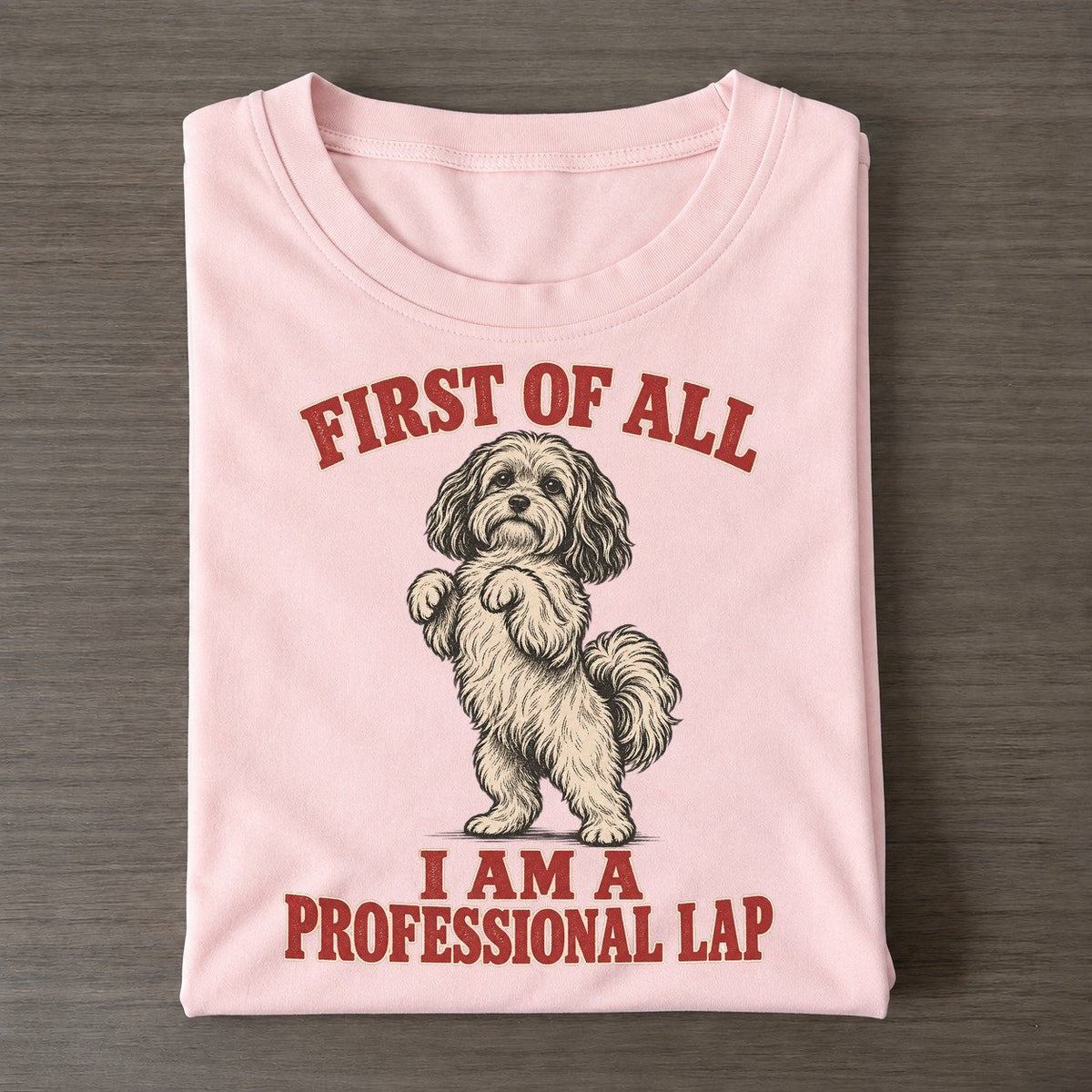 Havanese Dog Declarations Classic T-shirt – Pink