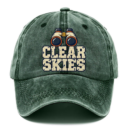 Clear Skies Astronomy And Stargazing Classic Cap – Forest Mist
