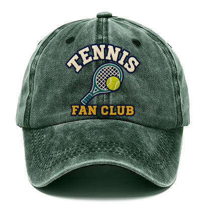 Tennis Fan Club Classic Cap – Forest Mist