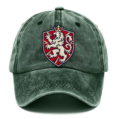 United Kingdom Minimal Emblem Country Logos Classic Cap – Forest Mist