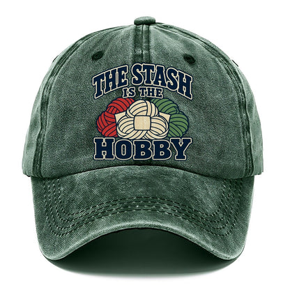 The Stash Is The Hobby Yarn Crafts Classic Cap – Forest Mist