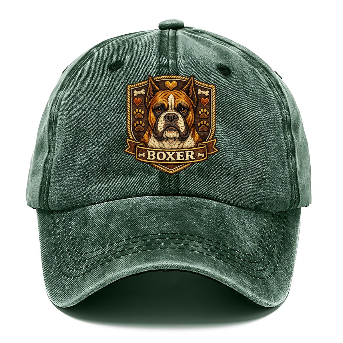 Inked Boxer Classic Cap – Forest Mist