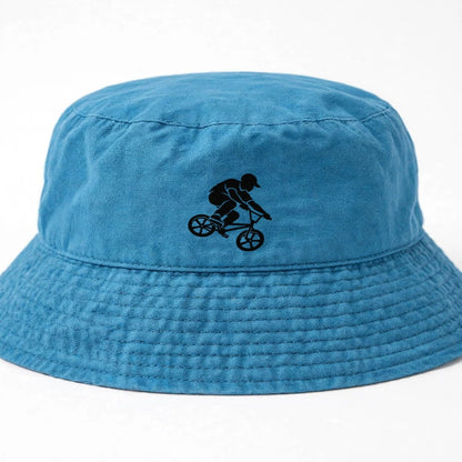 Bmx Air Rider Cycling Life Kids Bucket Hat – Lake Blue