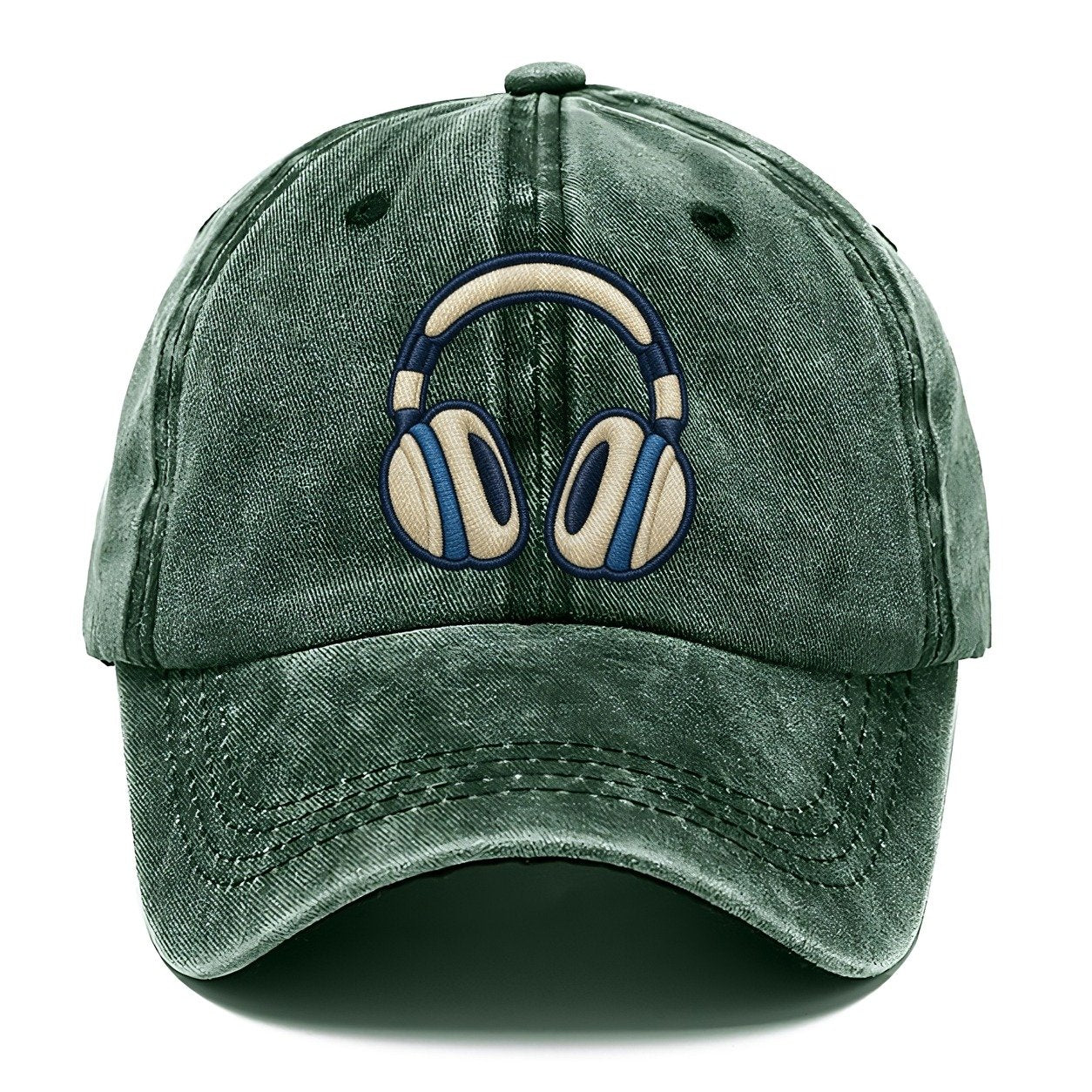 Over Ear Headphones Tiny Solo Marks Classic Cap – Forest Mist