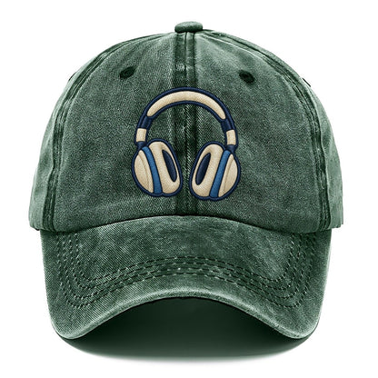 Over Ear Headphones Tiny Solo Marks Classic Cap – Forest Mist