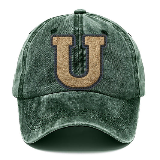 Varsity Chenille U Monogram Classic Cap – Forest Mist