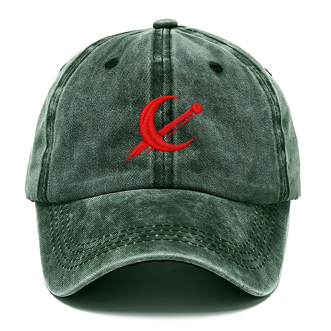 Crescent Meteor Pass Micro Motion Mark Classic Cap – Forest Mist