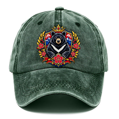 Taiwan Heraldic Crest Country Logos Classic Cap – Forest Mist