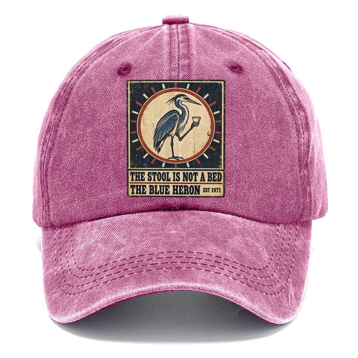 Blue Heron Bar Izakaya Rules Classic Cap – Dusty Rose