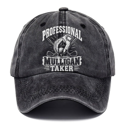 Professional Mulligan Taker Golf Life Classic Cap – Graphite