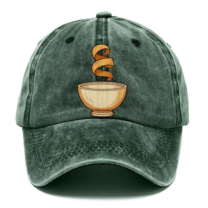 Lathe Bowl Silhouette Woodworking Classic Cap – Forest Mist