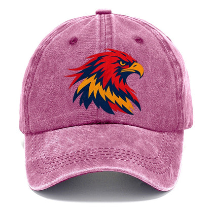 Red Navy Eagle Head Classic Cap – Dusty Rose