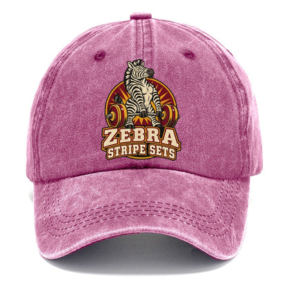 Zebra Stripe Sets Animal Lifters Classic Cap – Dusty Rose