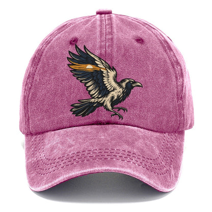 Raven Horizon Wing Sundown Familiars Classic Cap – Dusty Rose