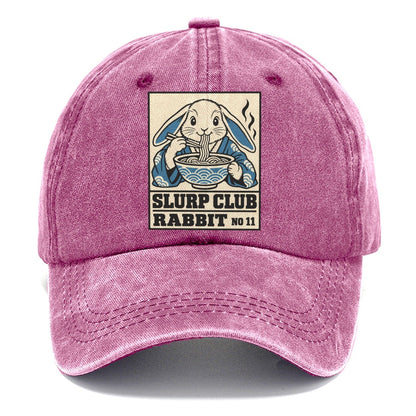 Rabbit Veg Slurp Club Classic Cap – Dusty Rose