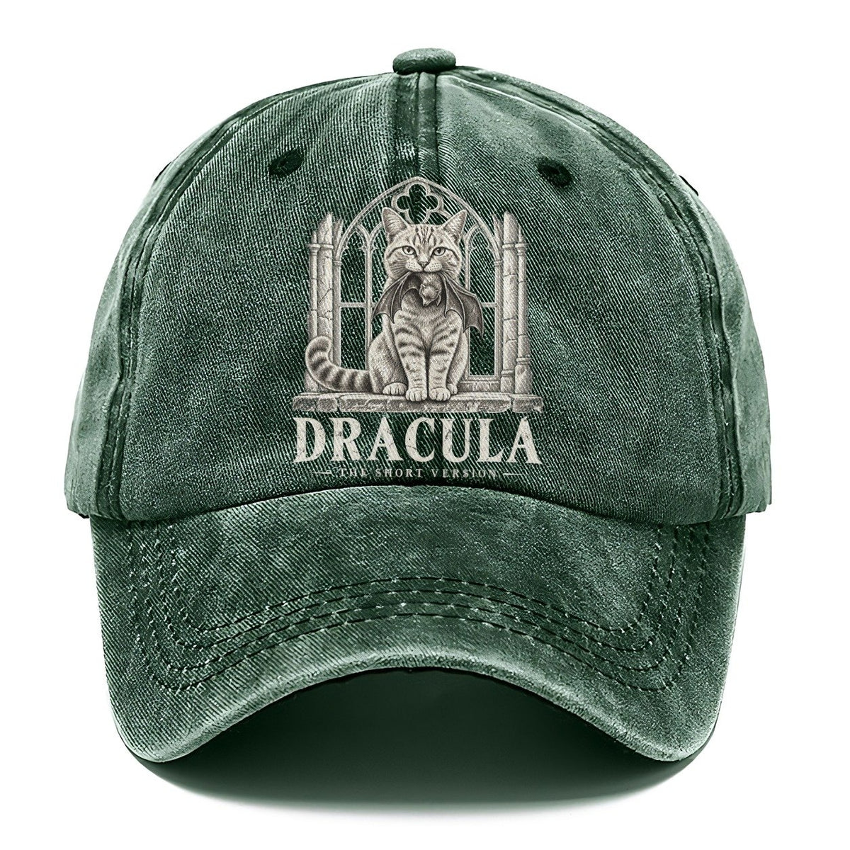 Dracula Short Version Cats Classic Cap – Forest Mist