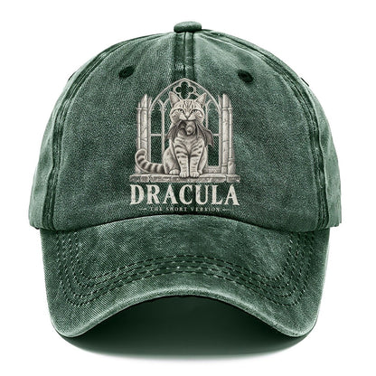 Dracula Short Version Cats Classic Cap – Forest Mist