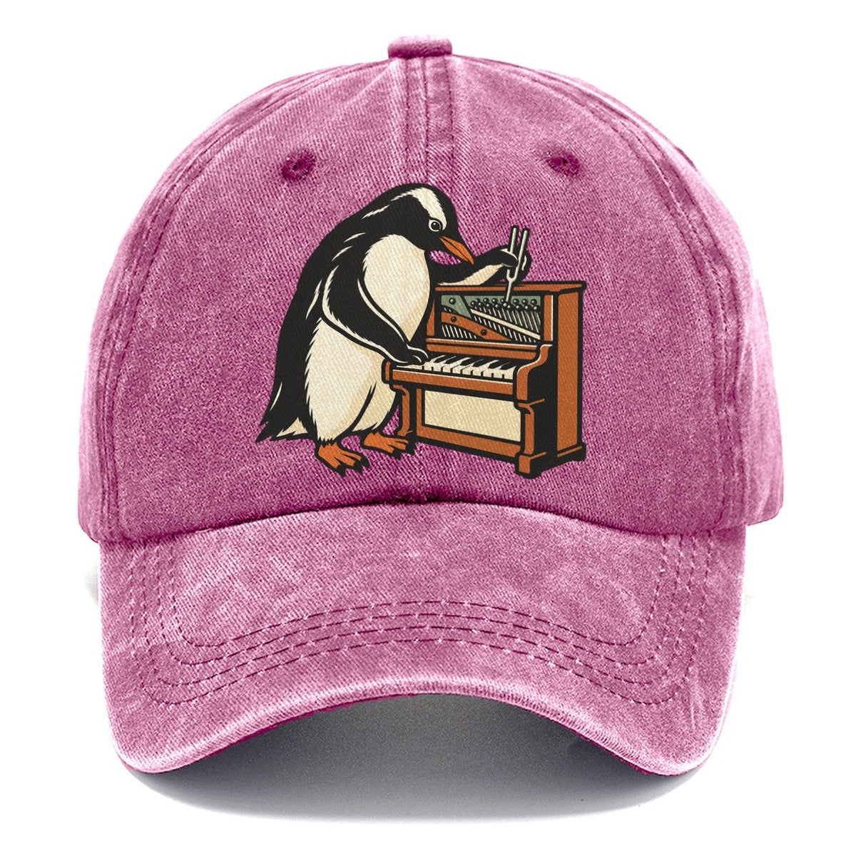 Penguin Piano Tuner Sundown Familiars Classic Cap – Dusty Rose