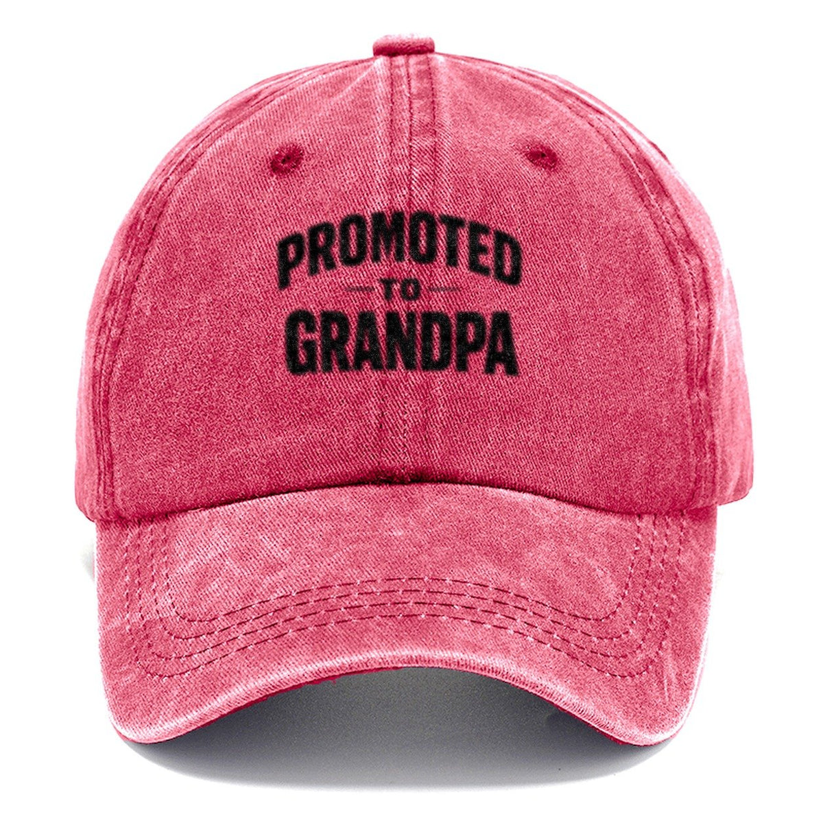 Promoted Grandpa Classic Cap – Pomegranate Blush