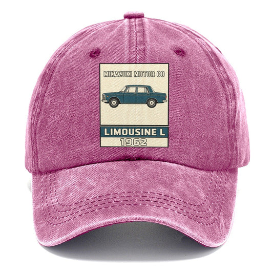 Mikazuki Limousine Showa Speed Plates Classic Cap – Dusty Rose