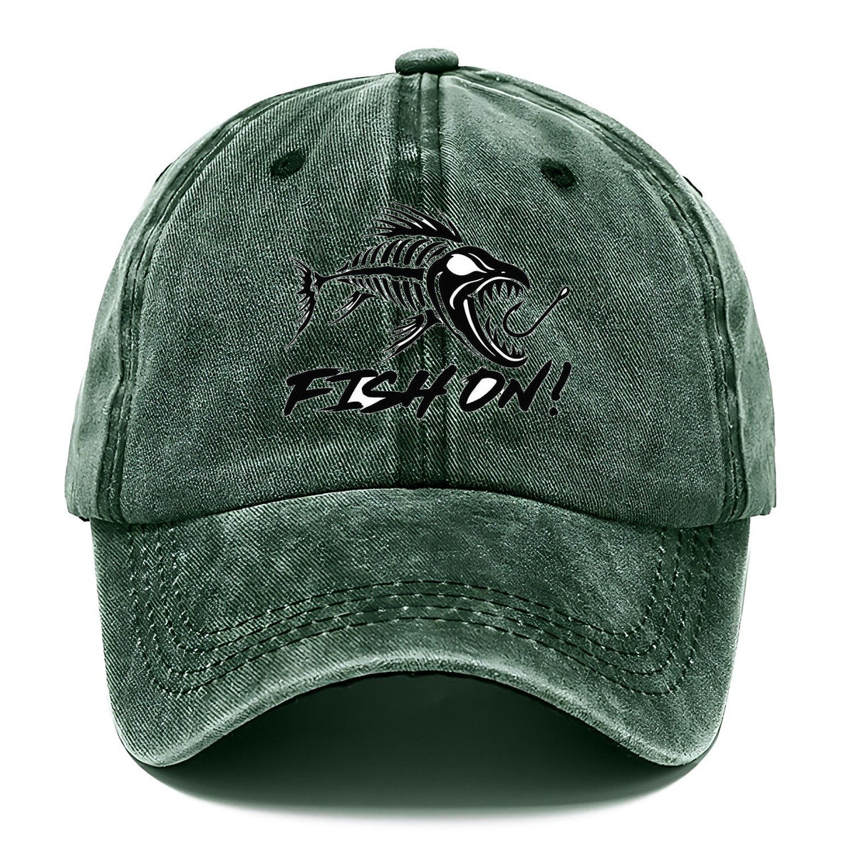 Fish On Classic Cap – Forest Mist