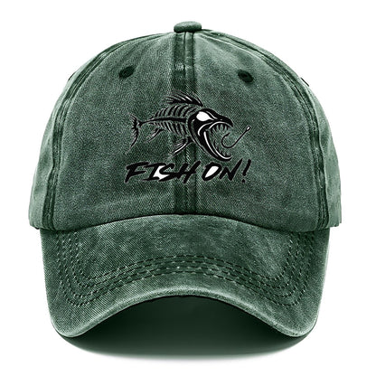 Fish On Classic Cap – Forest Mist