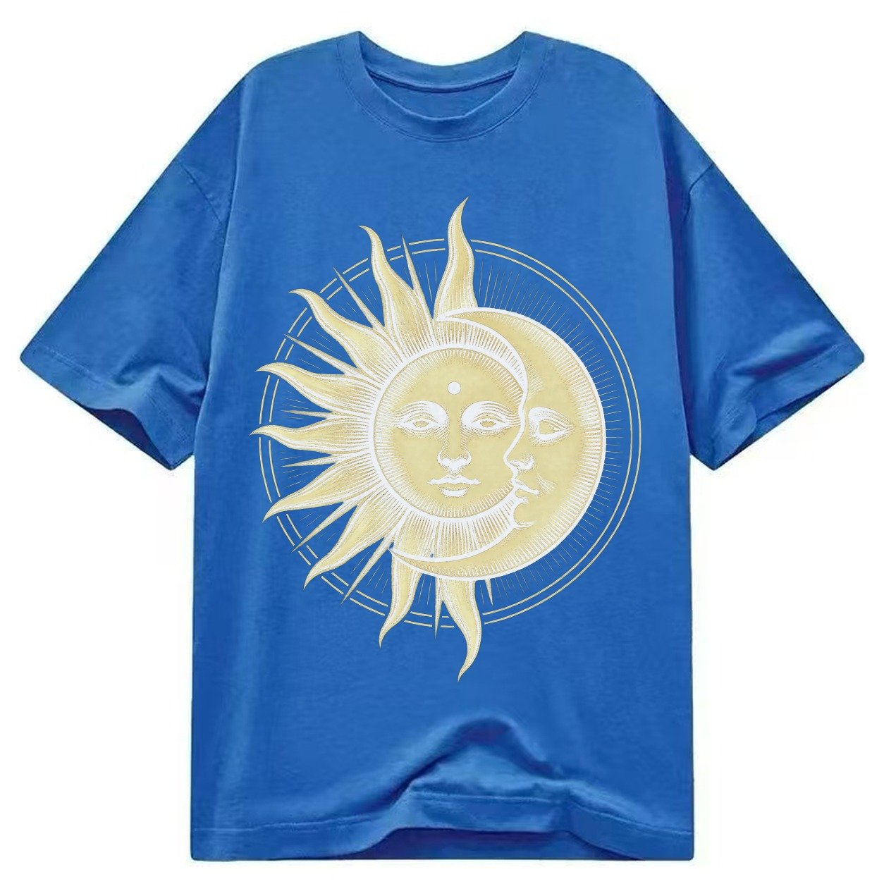 Celestial Harmony Classic T-shirt – Blue
