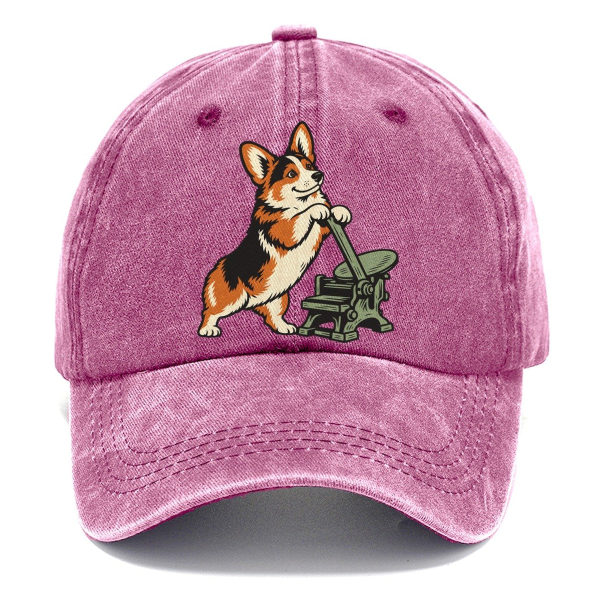 Corgi Letterpress Sundown Familiars Classic Cap – Dusty Rose