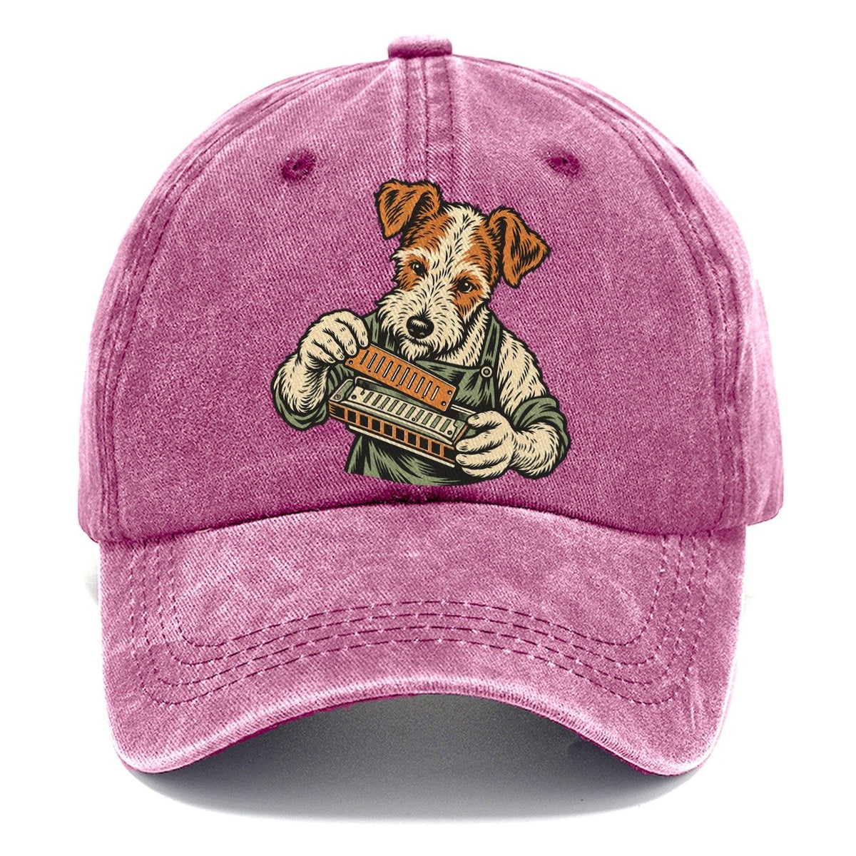 Terrier Harmonica Maker Sundown Familiars Classic Cap – Dusty Rose