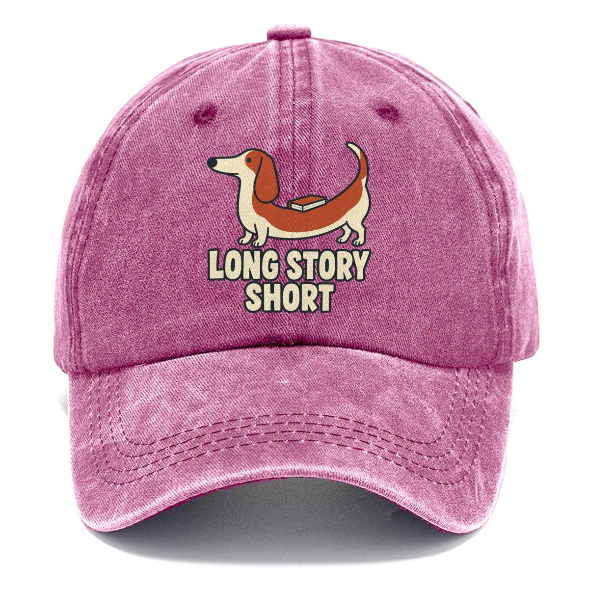 Long Story Short Familiar Punchlines Classic Cap – Dusty Rose