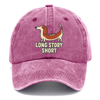Long Story Short Familiar Punchlines Classic Cap – Dusty Rose