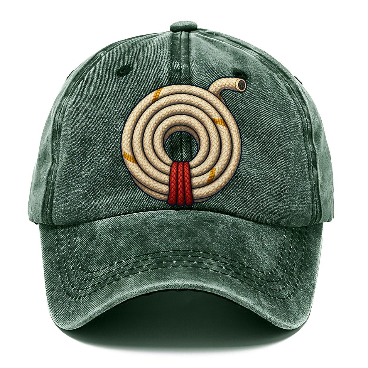 Coiled Climbing Rope Rock Climbing Classic Cap – Forest Mist