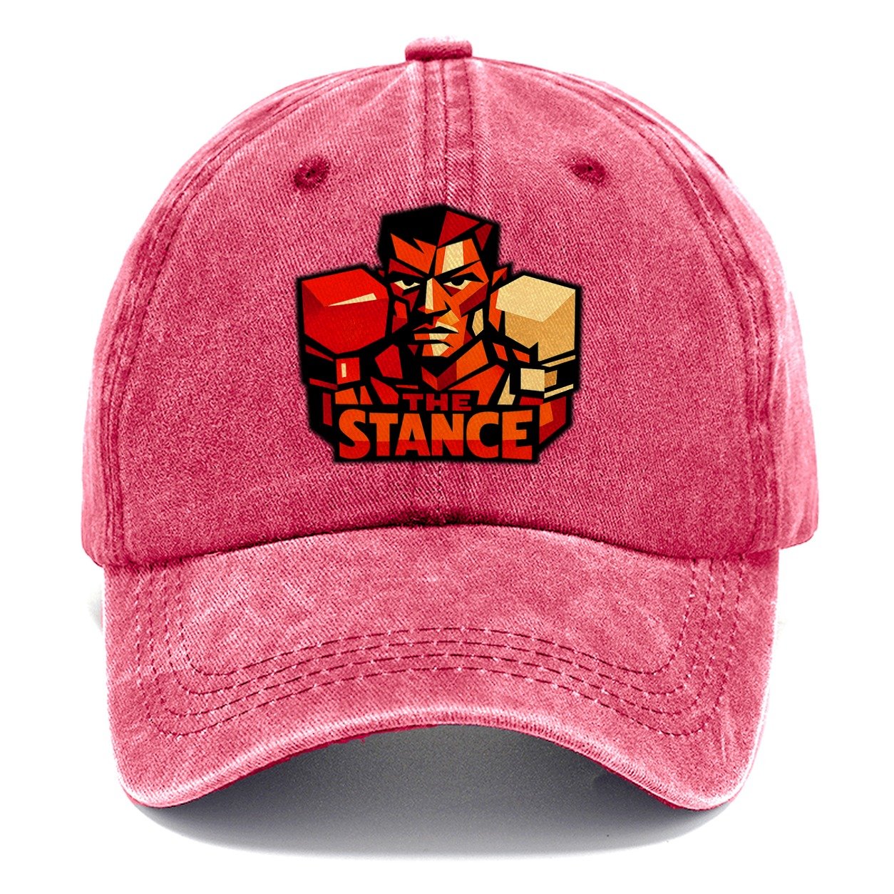 Boxer Squared Up Gloves Raised Two Classic Cap – Pomegranate Blush