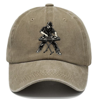 Dj Mixer Crossfade Global Music Ink Figures Classic Cap – Warm Sand